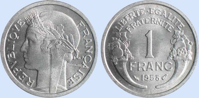 1 Franc MORLON Lgre